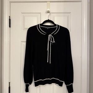 Adrianna Papell Black and White Garment